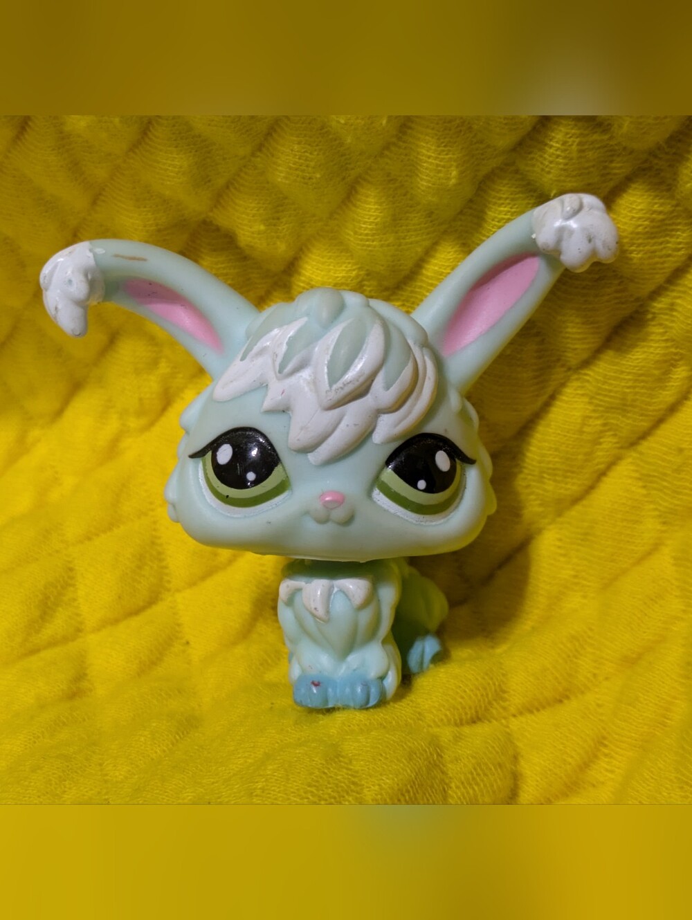 Angora Rabbit LPS #2424🔥Authentic Littlest Pet Shop 👉Hasbro | GC